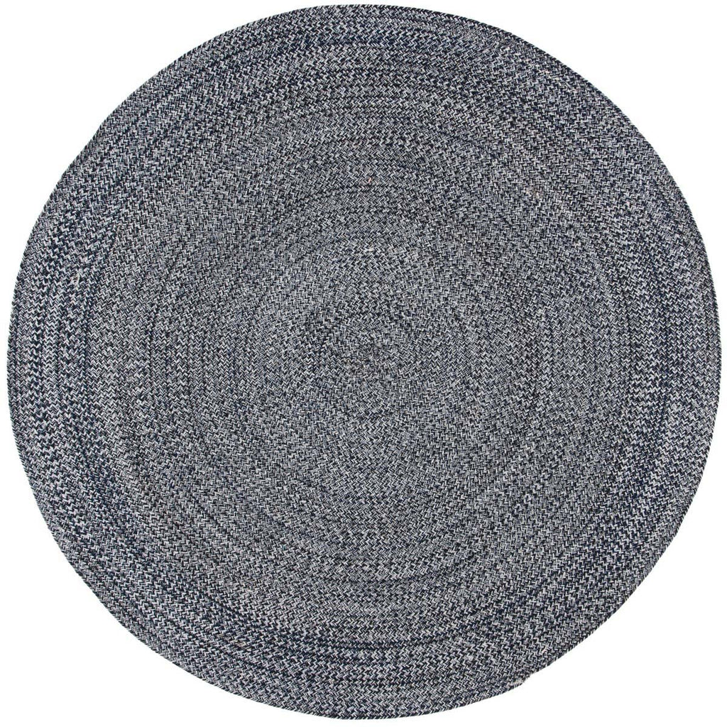 Safavieh Braided Rug Collection BRD701N - Navy / Ivory