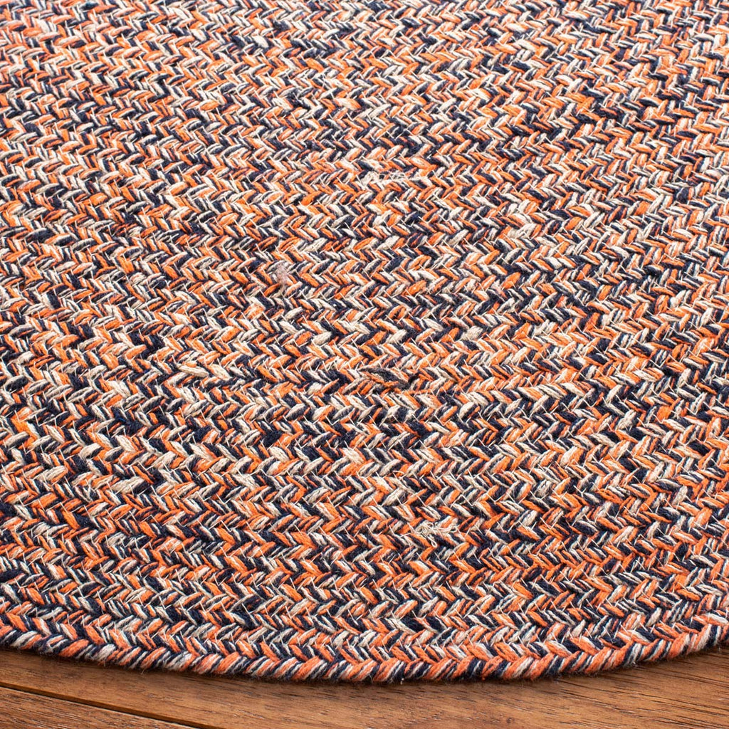 Safavieh Braided Rug Collection BRD701P - Terracotta / Ivory