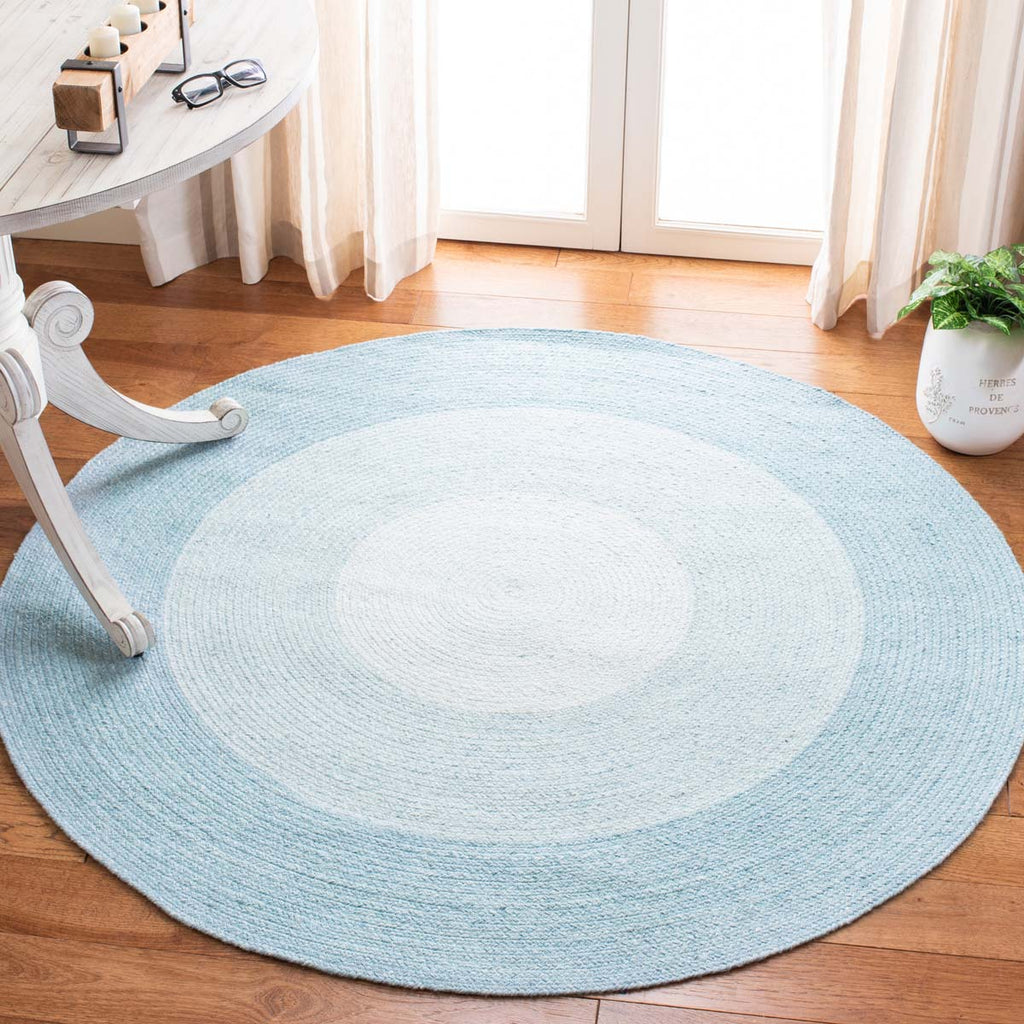 Safavieh Braided Rug Collection BRD802J - Aqua