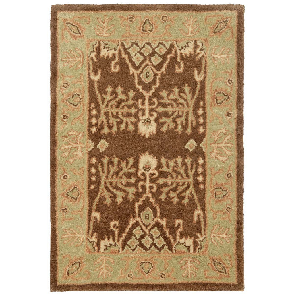 Safavieh Bergama Rug Collection BRG190B - Brown / Green