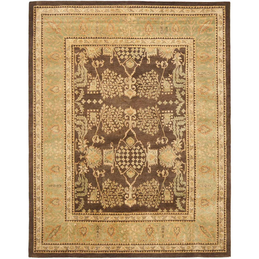 Safavieh Bergama Rug Collection BRG190B - Brown / Green