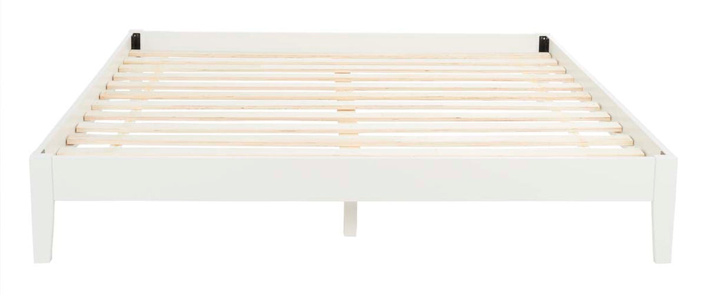 Safavieh Alyson Wood Bed Frame - White Wash