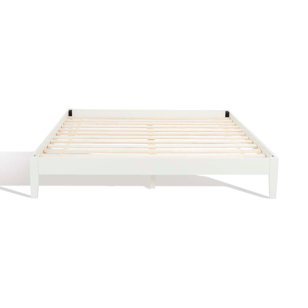 Safavieh Alyson Wood Bed Frame - White Wash