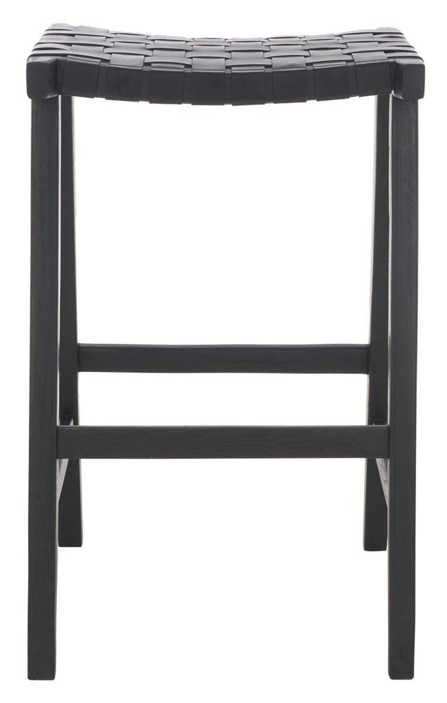 Safavieh Abreu Rectangle Barstool - Black