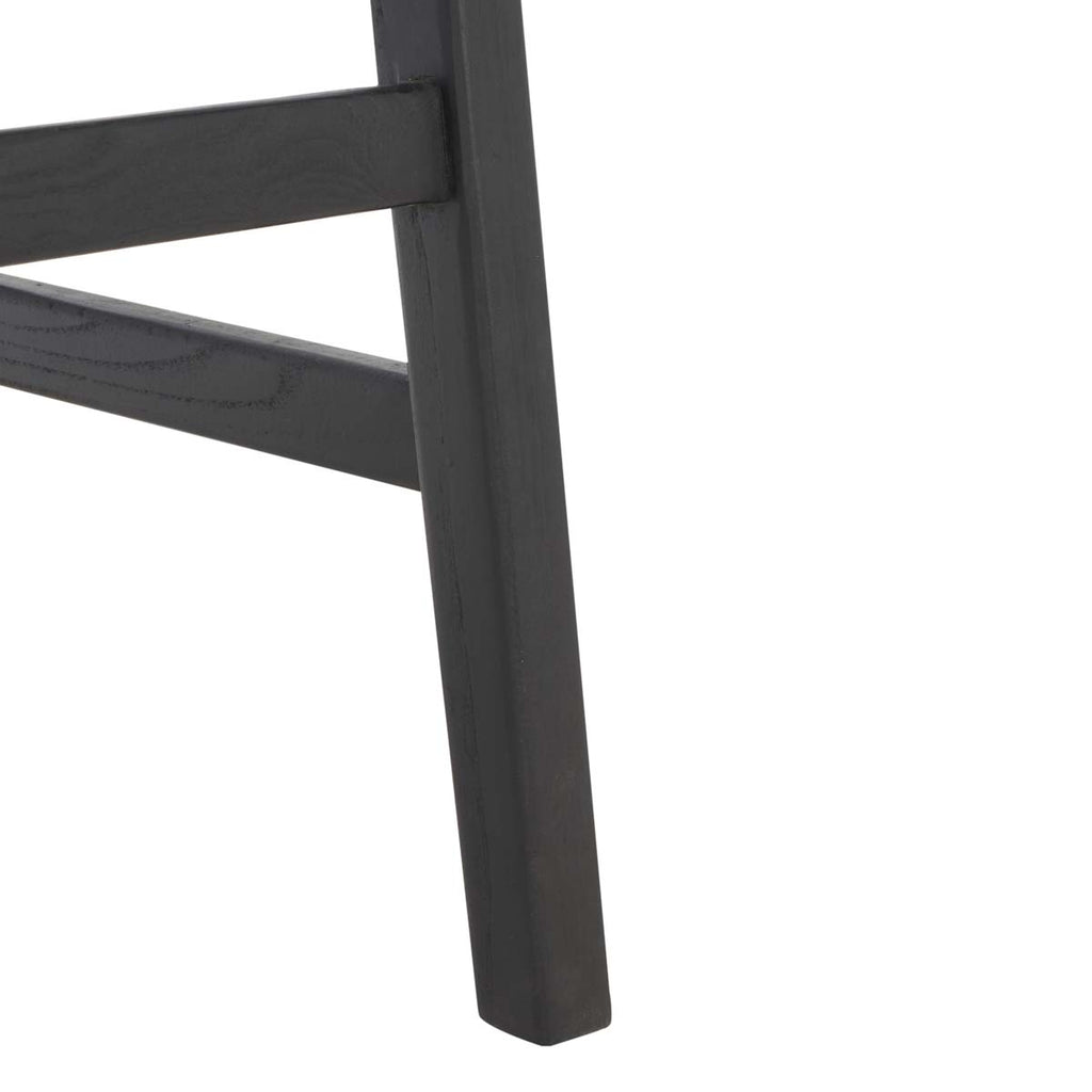 Safavieh Abreu Rectangle Barstool - Black