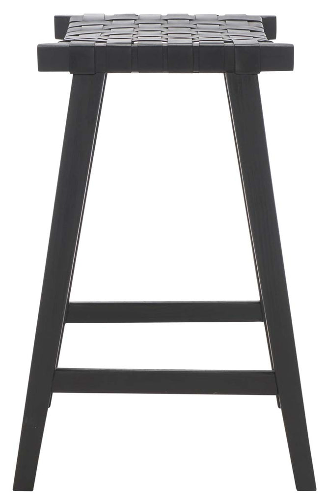 Safavieh Abreu Rectangle Barstool - Black