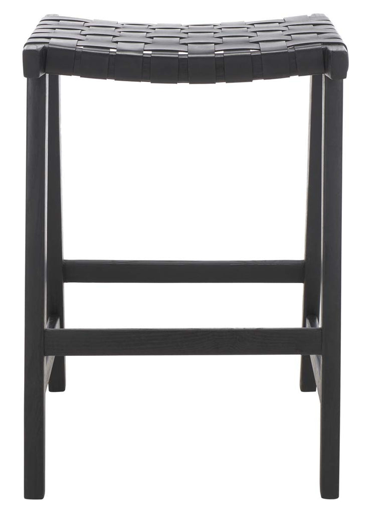 Safavieh Abreu Rectangle Counter Stool - Black