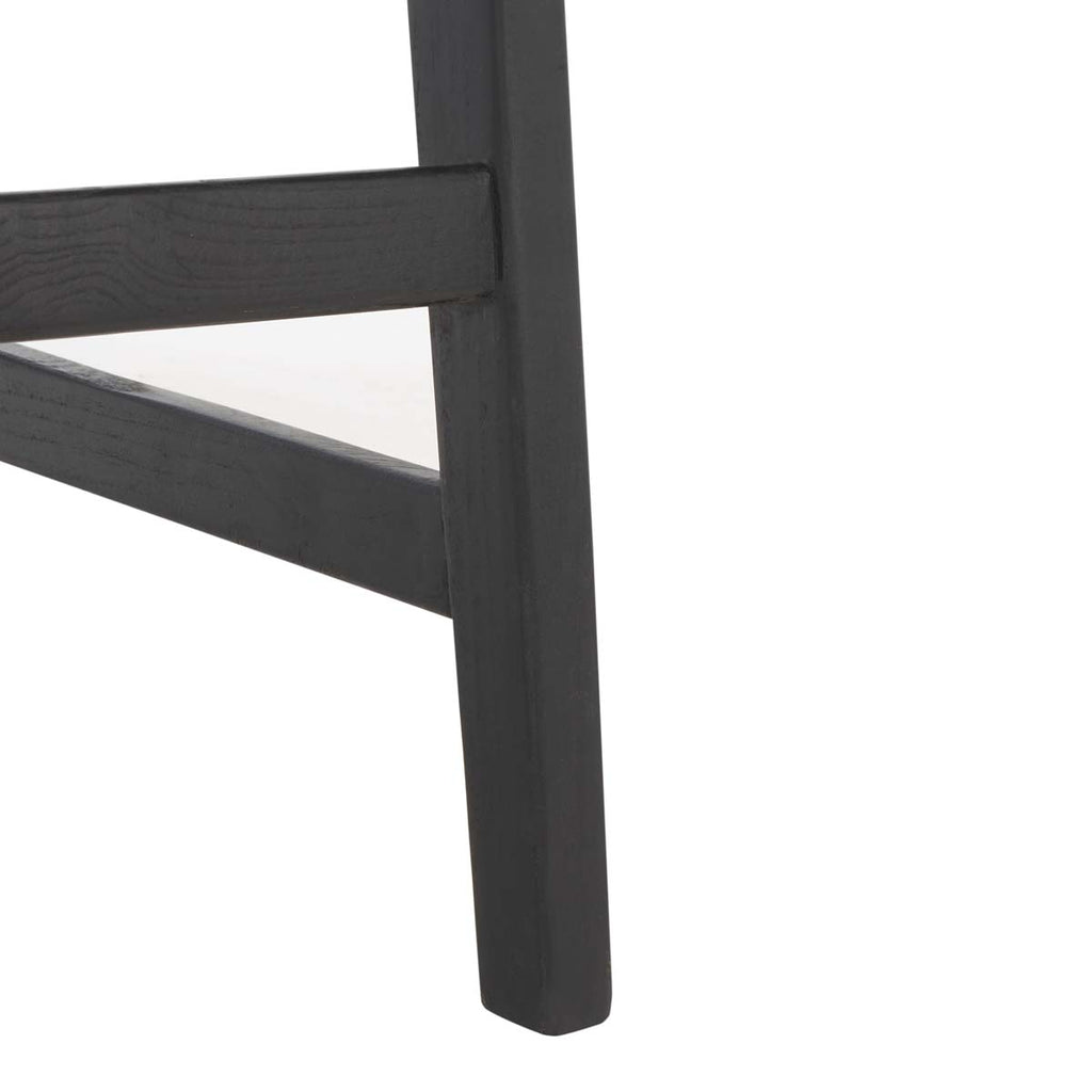 Safavieh Abreu Rectangle Counter Stool - Black