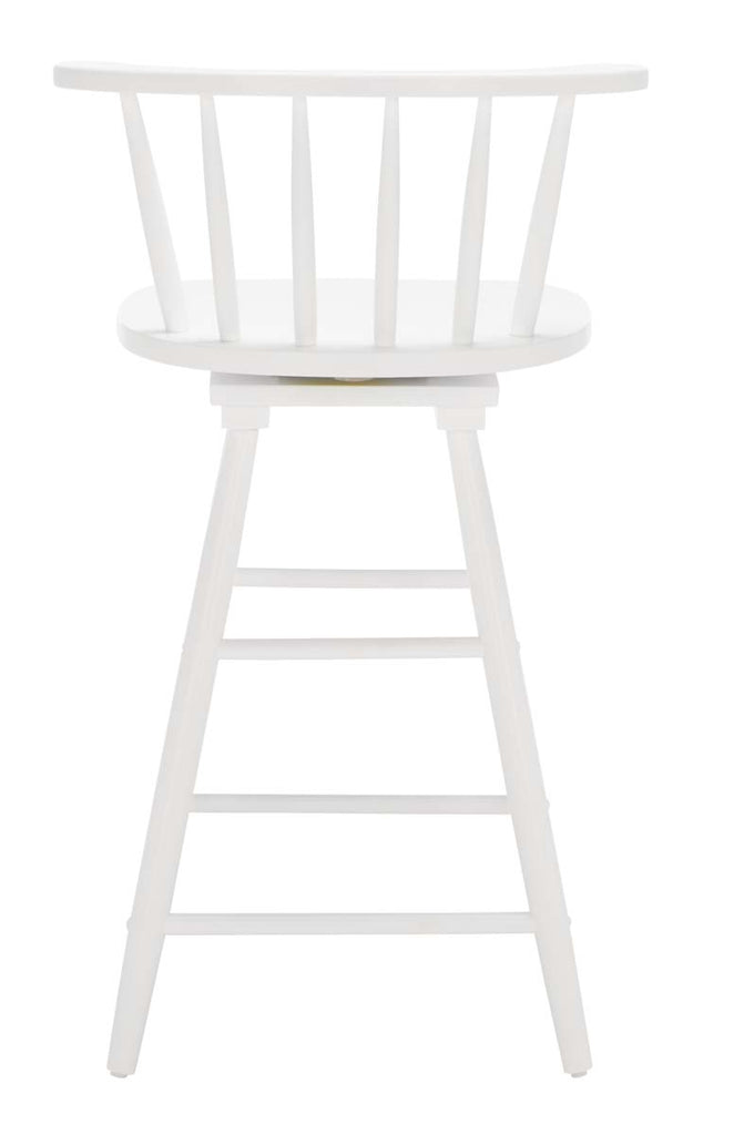 Safavieh Ray Swivel Counter Stool - White