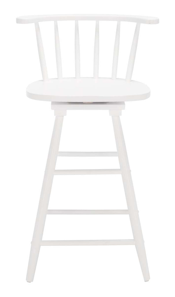 Safavieh Ray Swivel Counter Stool - White