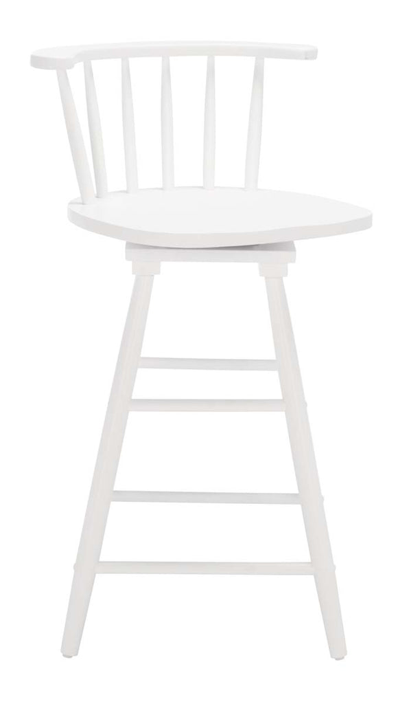 Safavieh Ray Swivel Counter Stool - White