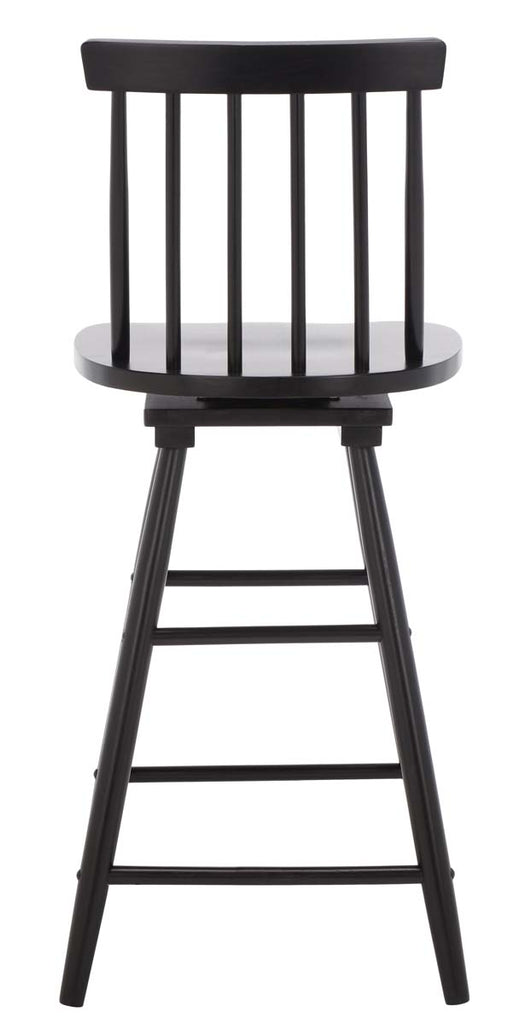 Safavieh Quai Swivel Counter Stool - Black