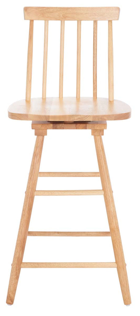 Safavieh Quai Swivel Counter Stool - Natural
