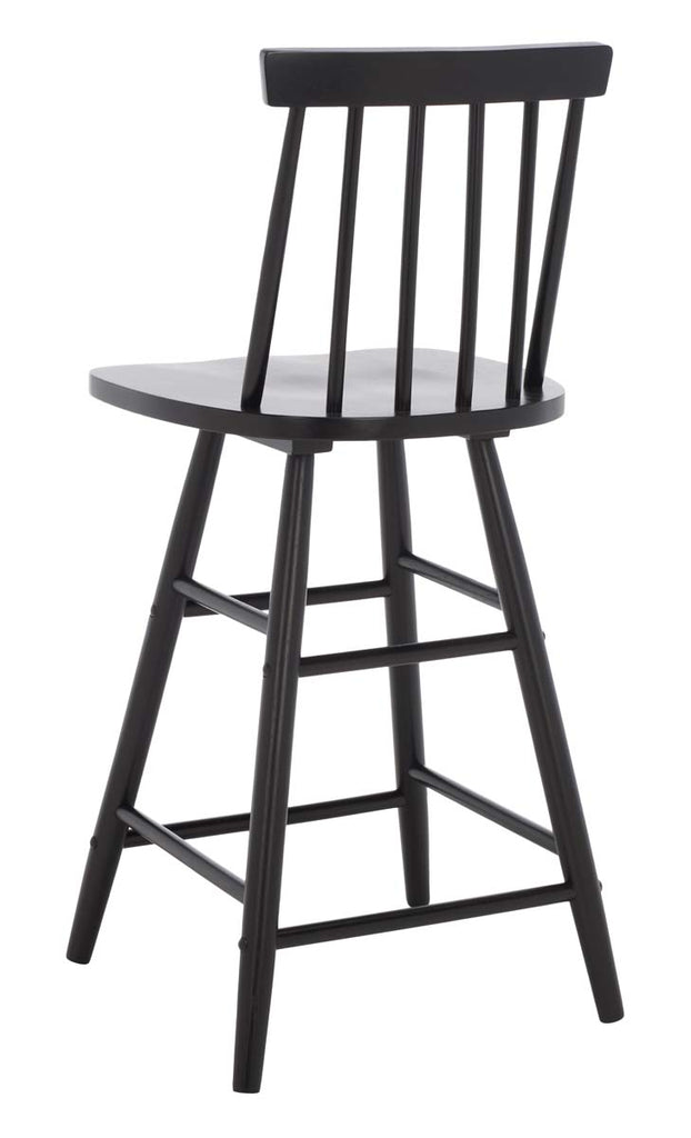 Safavieh  May Wood Counter Stool - Black