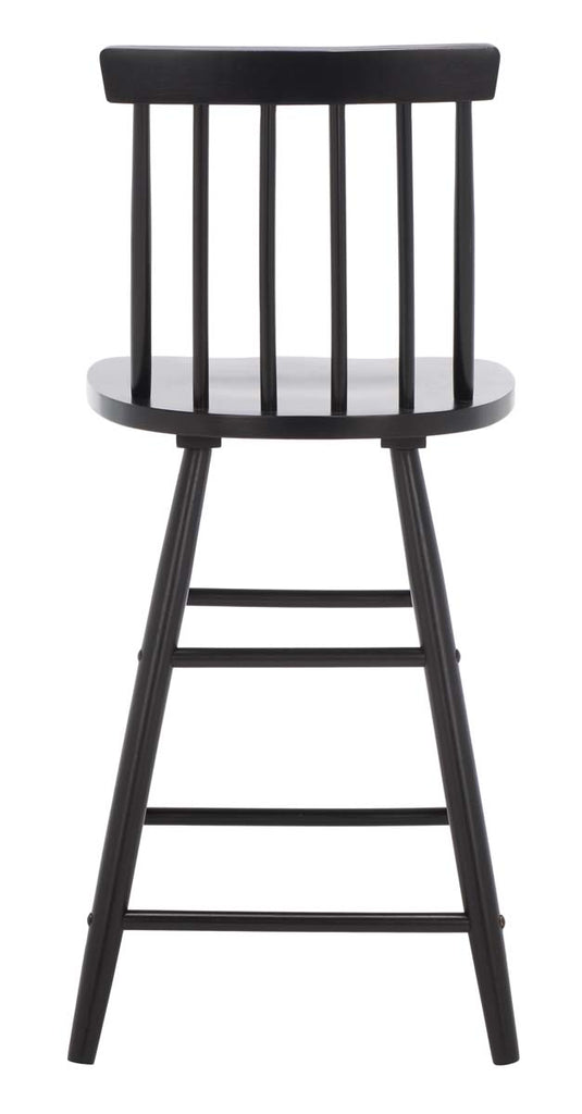 Safavieh  May Wood Counter Stool - Black