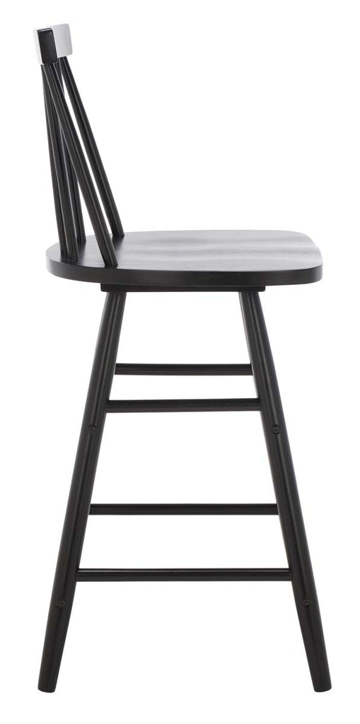 Safavieh  May Wood Counter Stool - Black