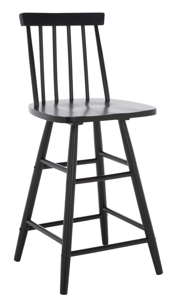 Safavieh  May Wood Counter Stool - Black