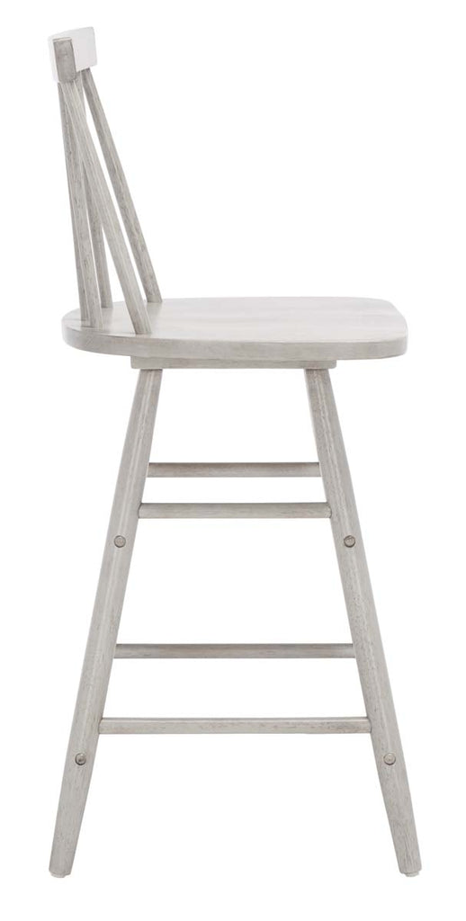 Safavieh  May Wood Counter Stool - Grey