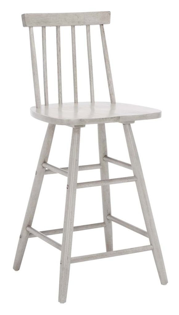 Safavieh  May Wood Counter Stool - Grey