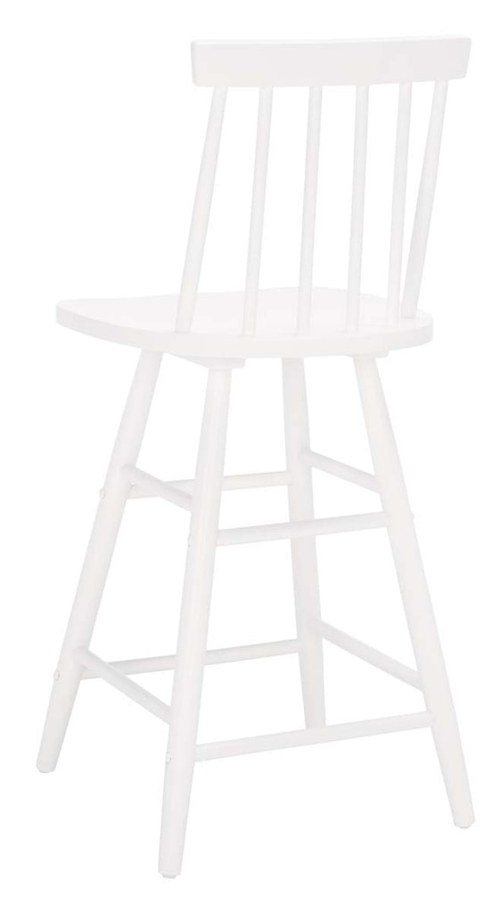 Safavieh  May Wood Counter Stool - White