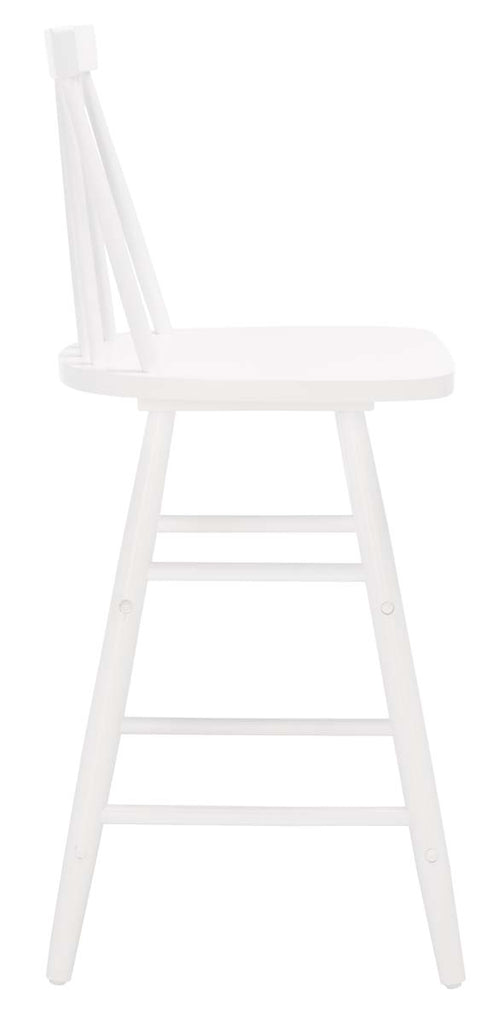 Safavieh  May Wood Counter Stool - White