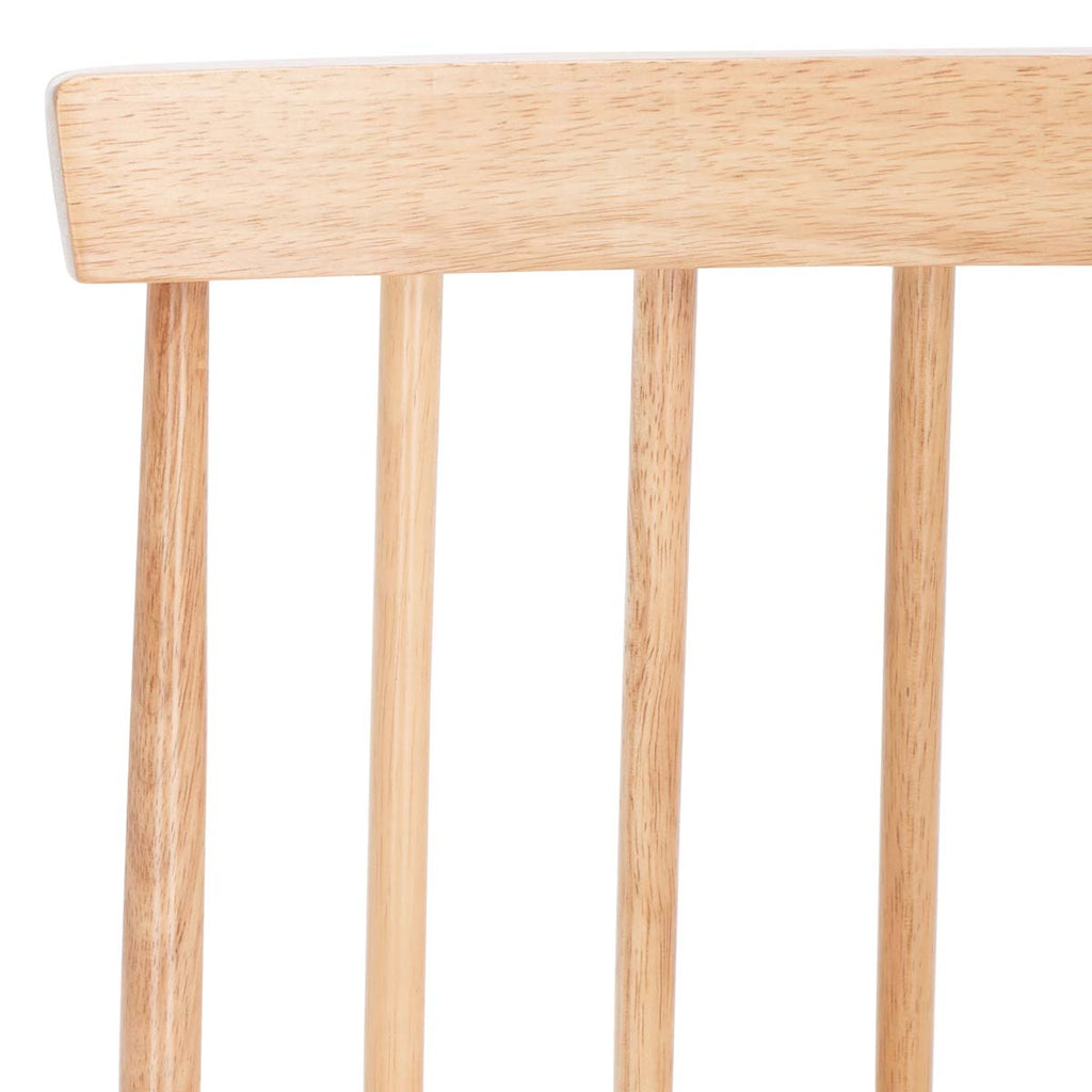 Safavieh  May Wood Counter Stool - Natural