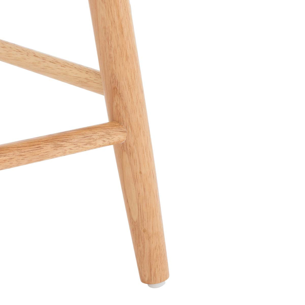 Safavieh  May Wood Counter Stool - Natural