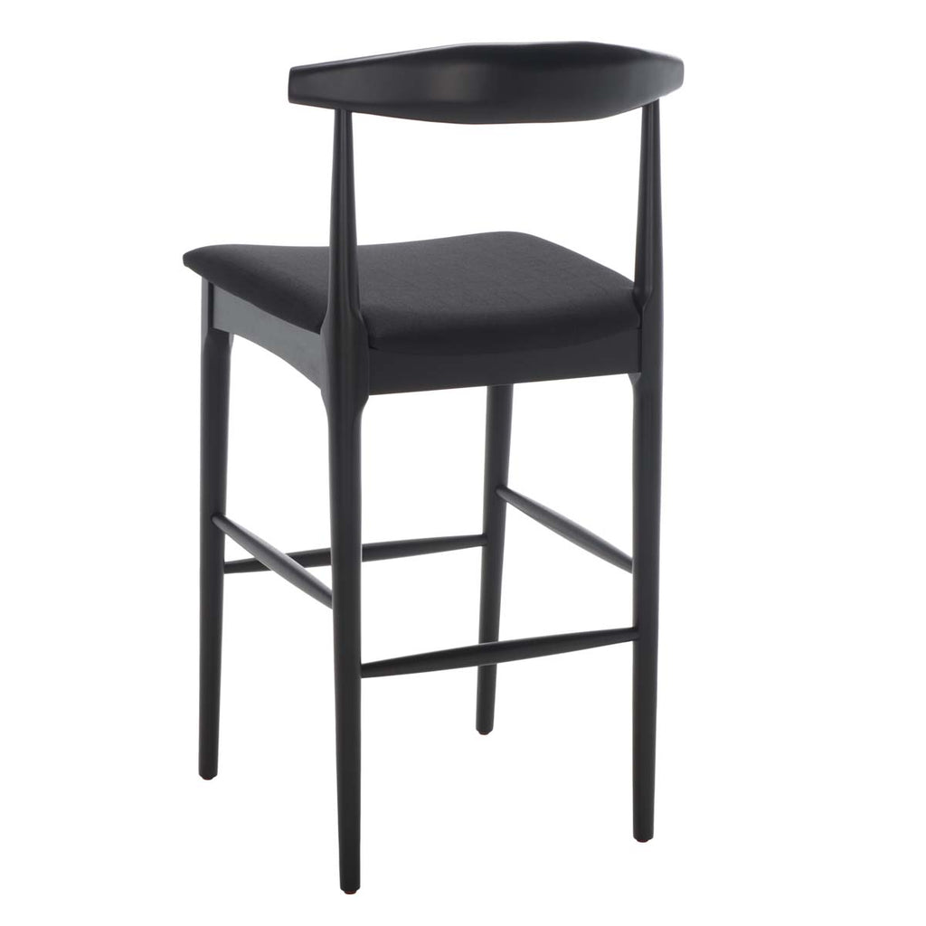 Safavieh Lionel Retro Bar Stool - Black