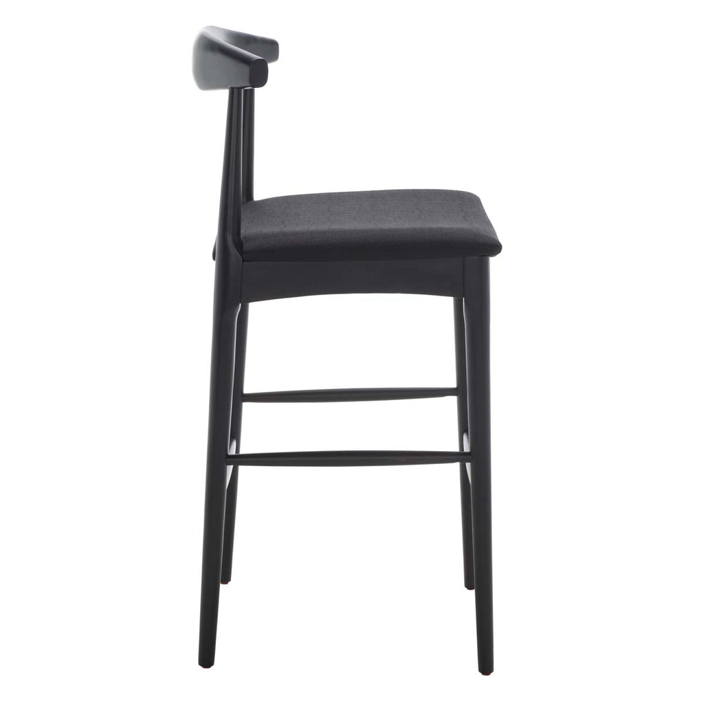 Safavieh Lionel Retro Bar Stool - Black