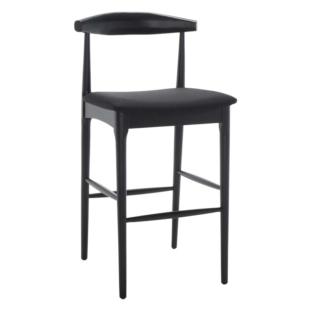 Safavieh Lionel Retro Bar Stool - Black