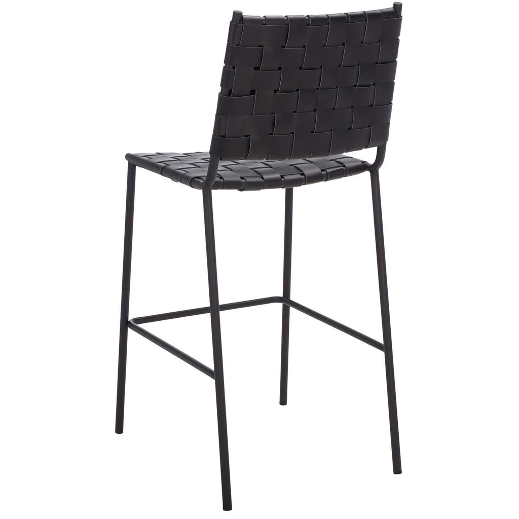 Safavieh Bahari Woven Counter Stool - Black