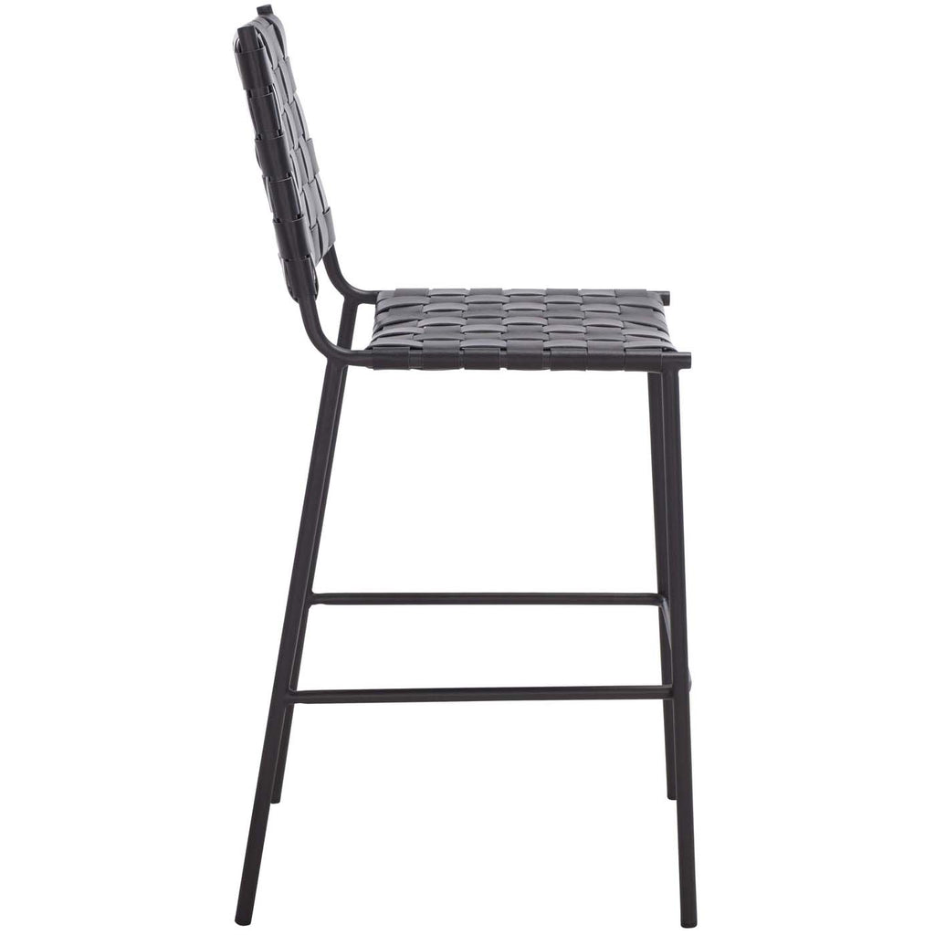 Safavieh Bahari Woven Counter Stool - Black