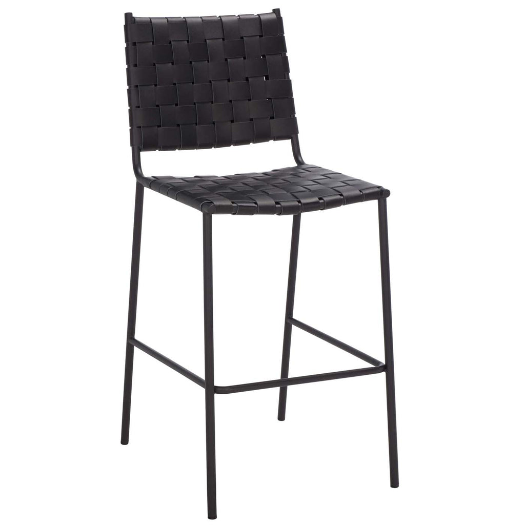 Safavieh Bahari Woven Counter Stool - Black