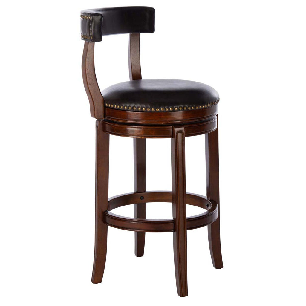 Safavieh Luigi Barstool-Walnut/Brown