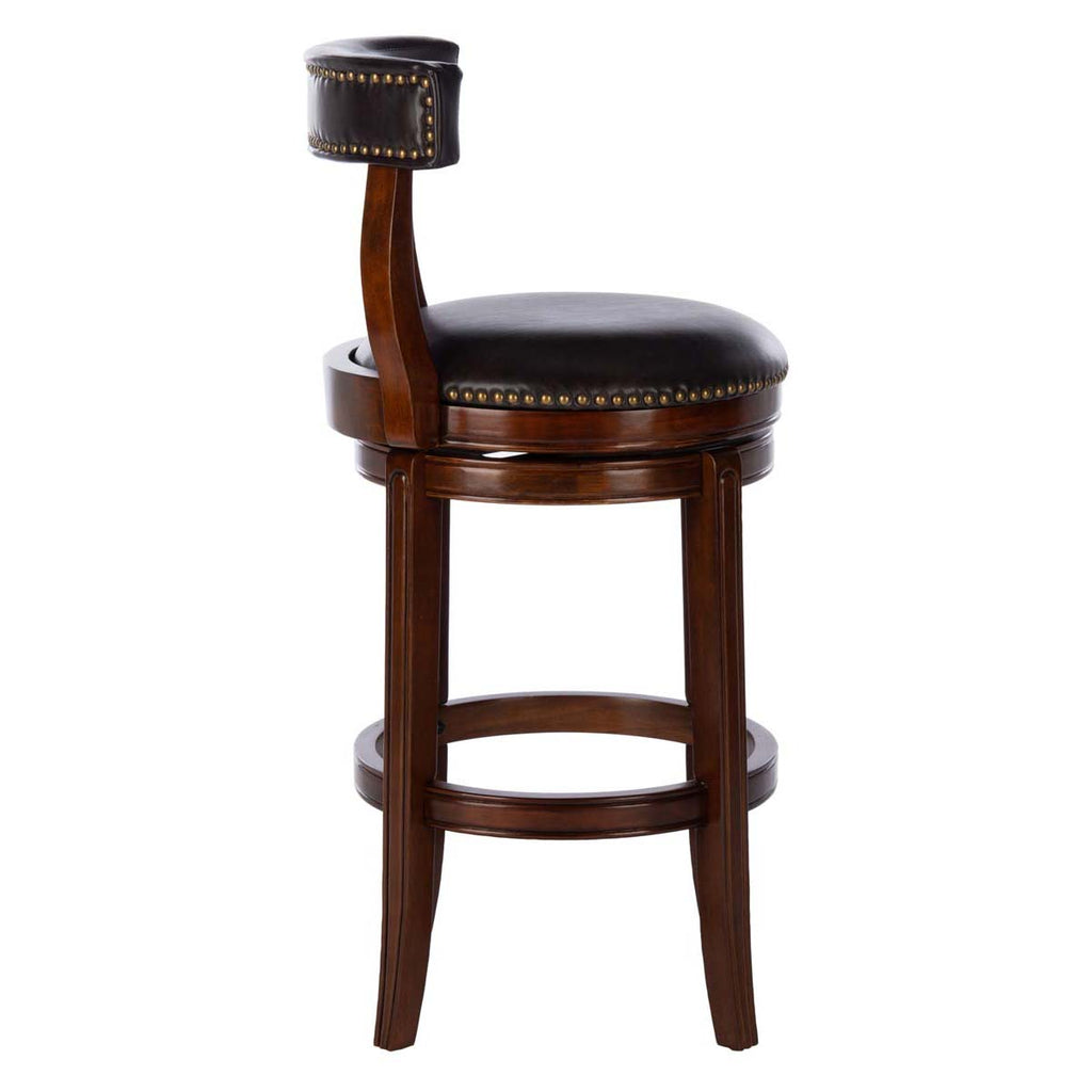 Safavieh Luigi Barstool-Walnut/Brown