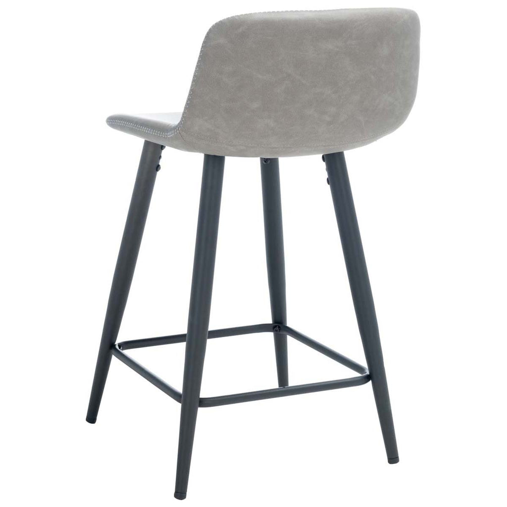 Safavieh Asena Counter Stool - Grey / Black