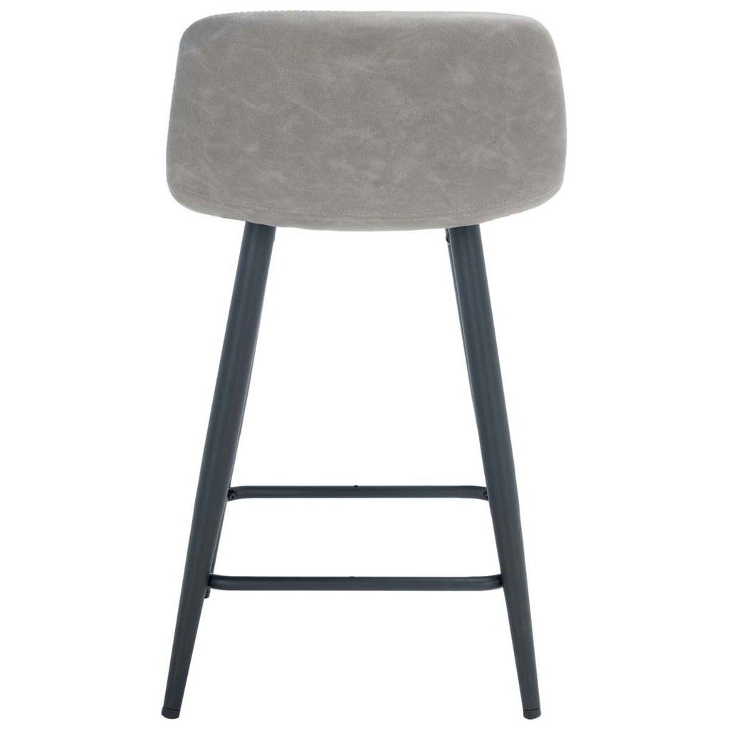 Safavieh Asena Counter Stool - Grey / Black