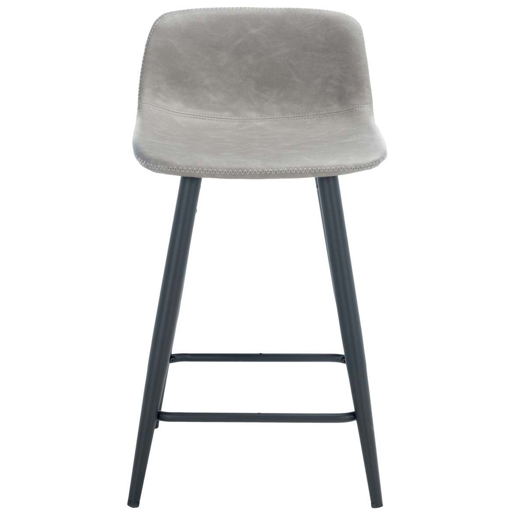 Safavieh Asena Counter Stool - Grey / Black