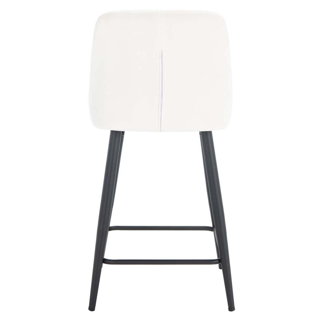 Safavieh Helga Counter Stool - Ivory / Black