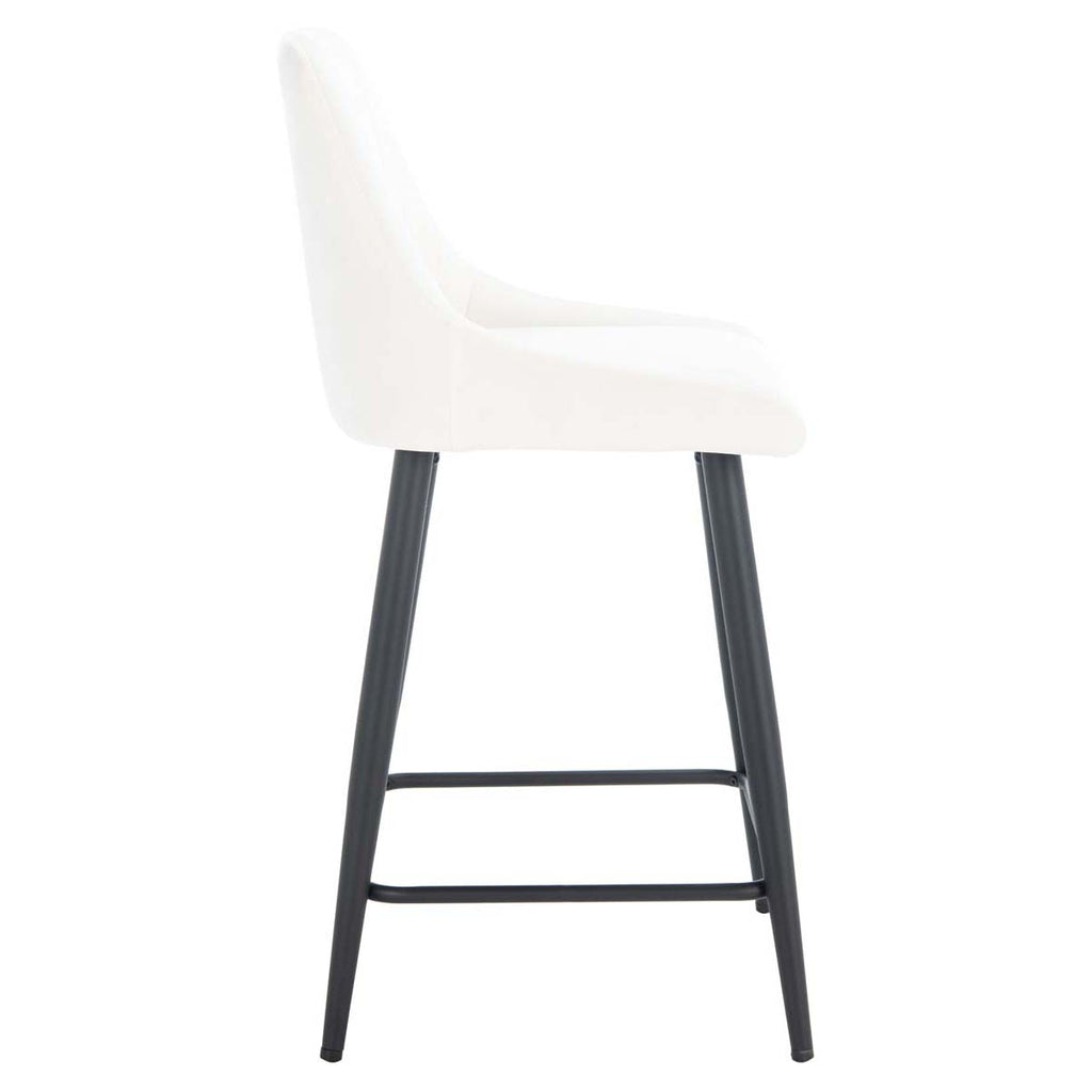 Safavieh Helga Counter Stool - Ivory / Black