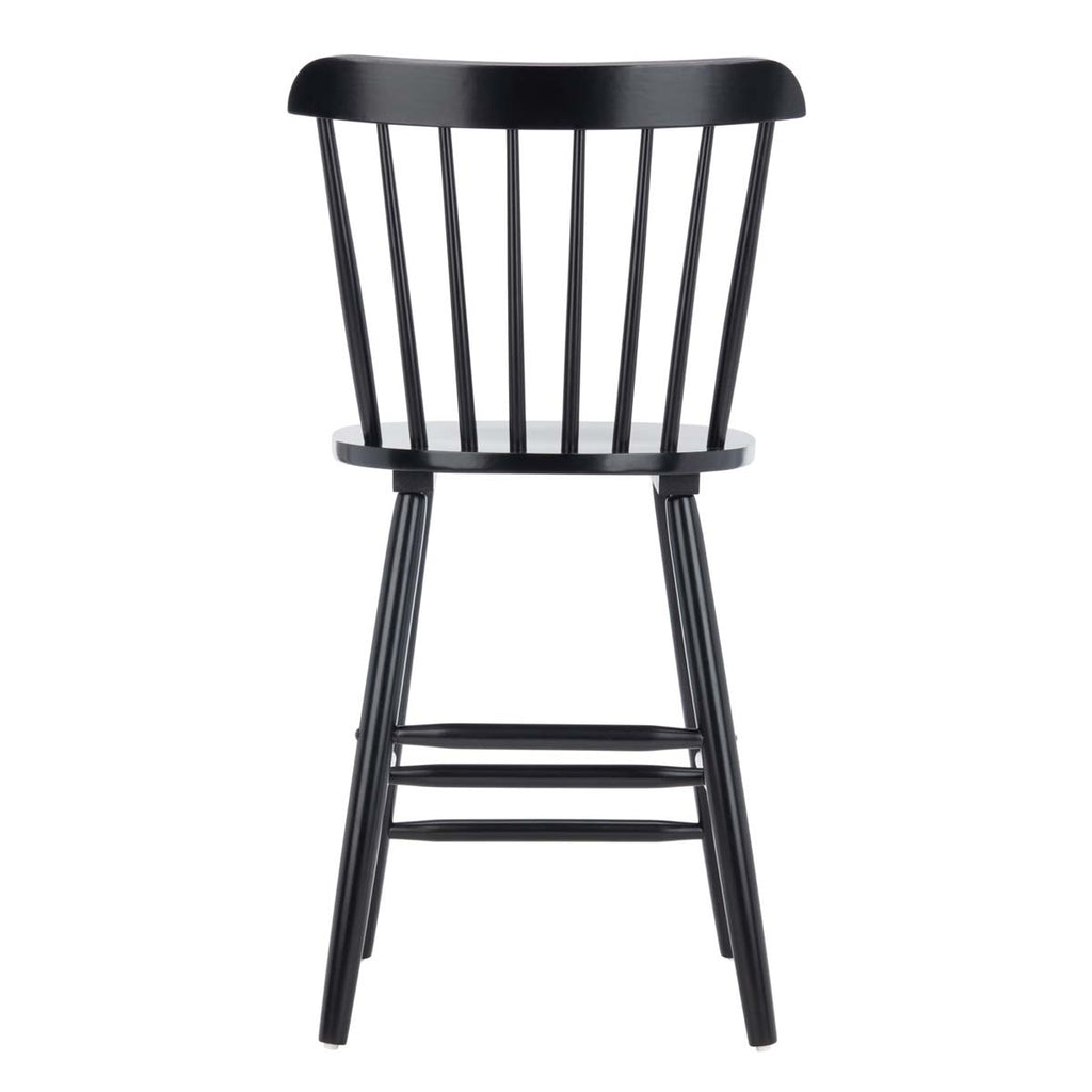 Safavieh Galena Counter Stool - Black (Set of 2)