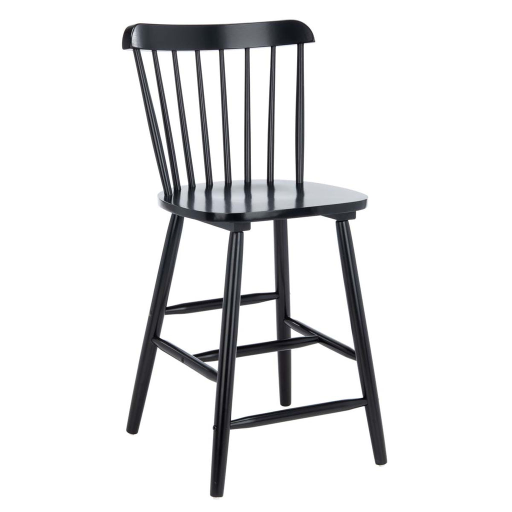 Safavieh Galena Counter Stool - Black (Set of 2)