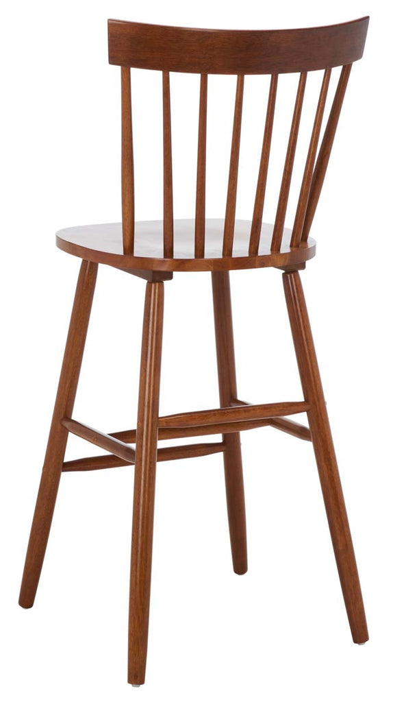 Safavieh Providence Bar Stool - Walnut (Set of 2)