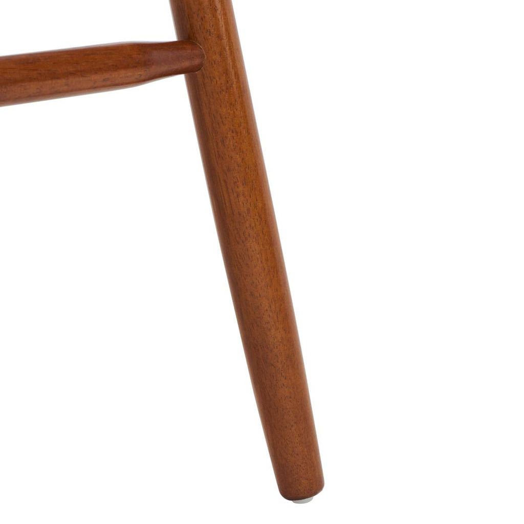 Safavieh Providence Bar Stool - Walnut (Set of 2)