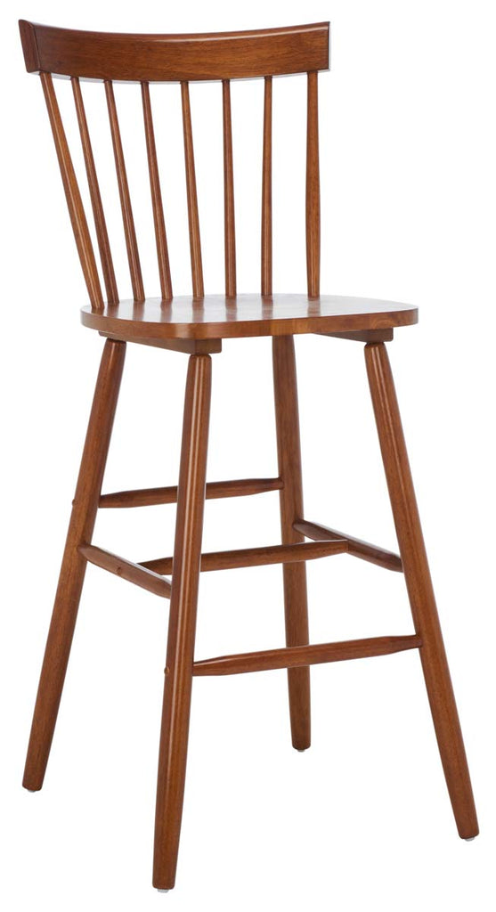 Safavieh Providence Bar Stool - Walnut (Set of 2)