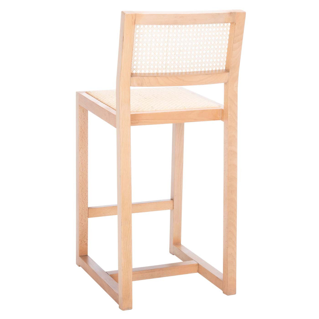 Safavieh Seika Rattan Counter Stool - Natural