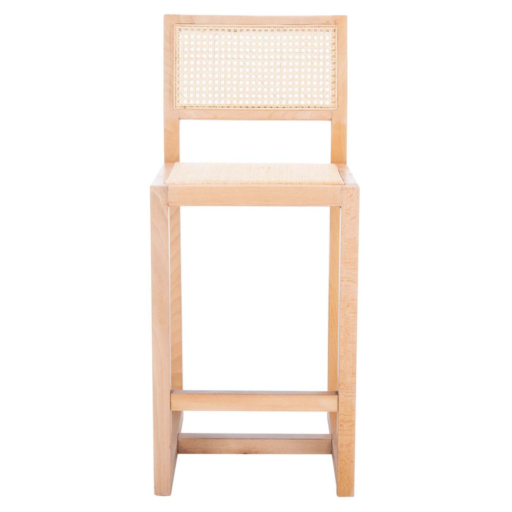 Safavieh Seika Rattan Counter Stool - Natural