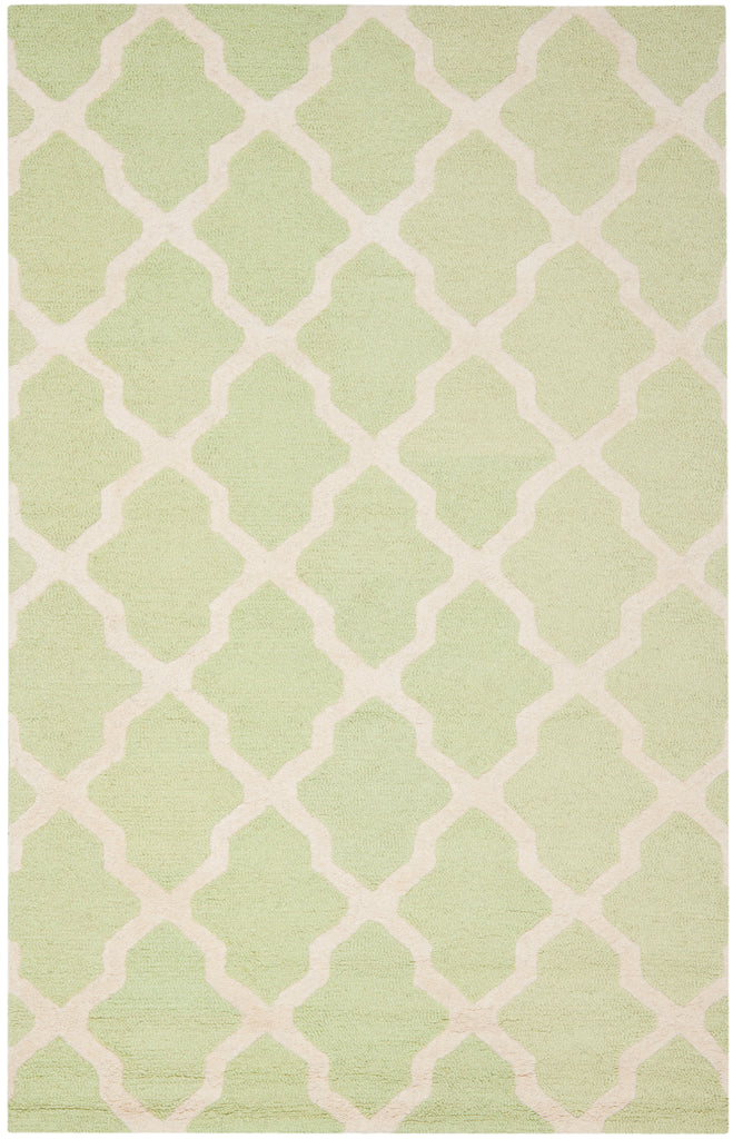 Safavieh Cambridge Rug Collection CAM121B - Light Green / Ivory