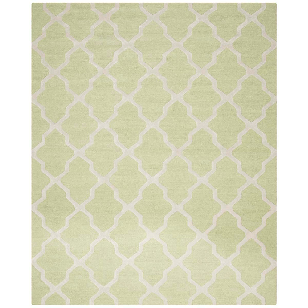 Safavieh Cambridge Rug Collection CAM121B - Light Green / Ivory