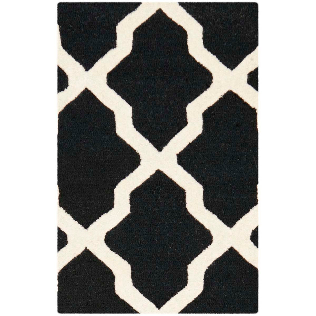 Safavieh Cambridge Rug Collection CAM121E - Black / Ivory